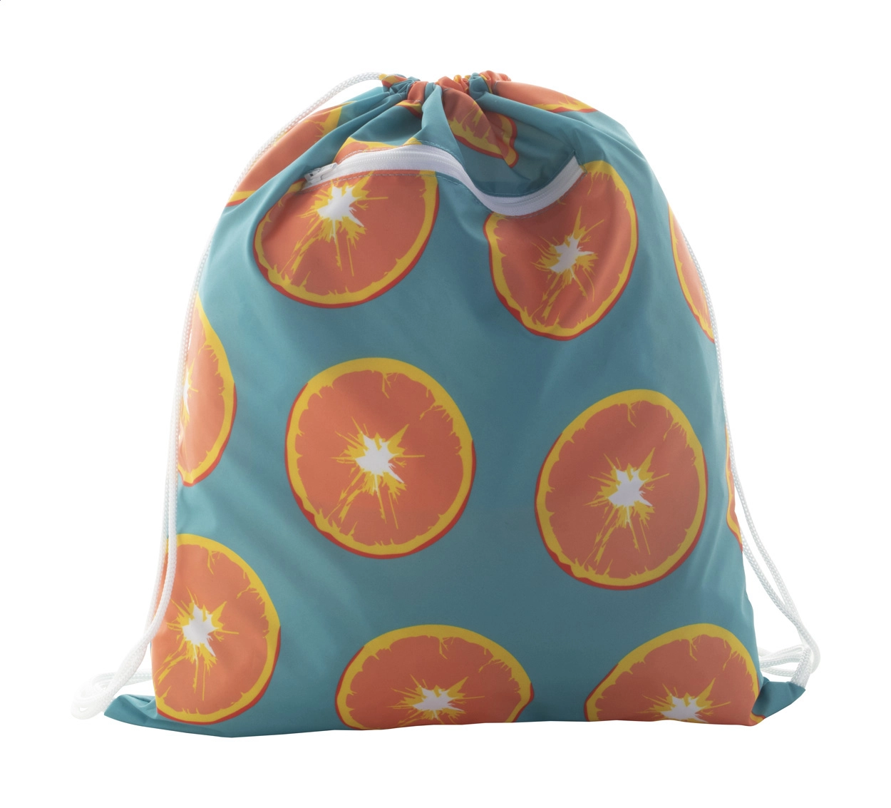 Immagine CreaDraw Zip sacca con coulisse personalizzabile