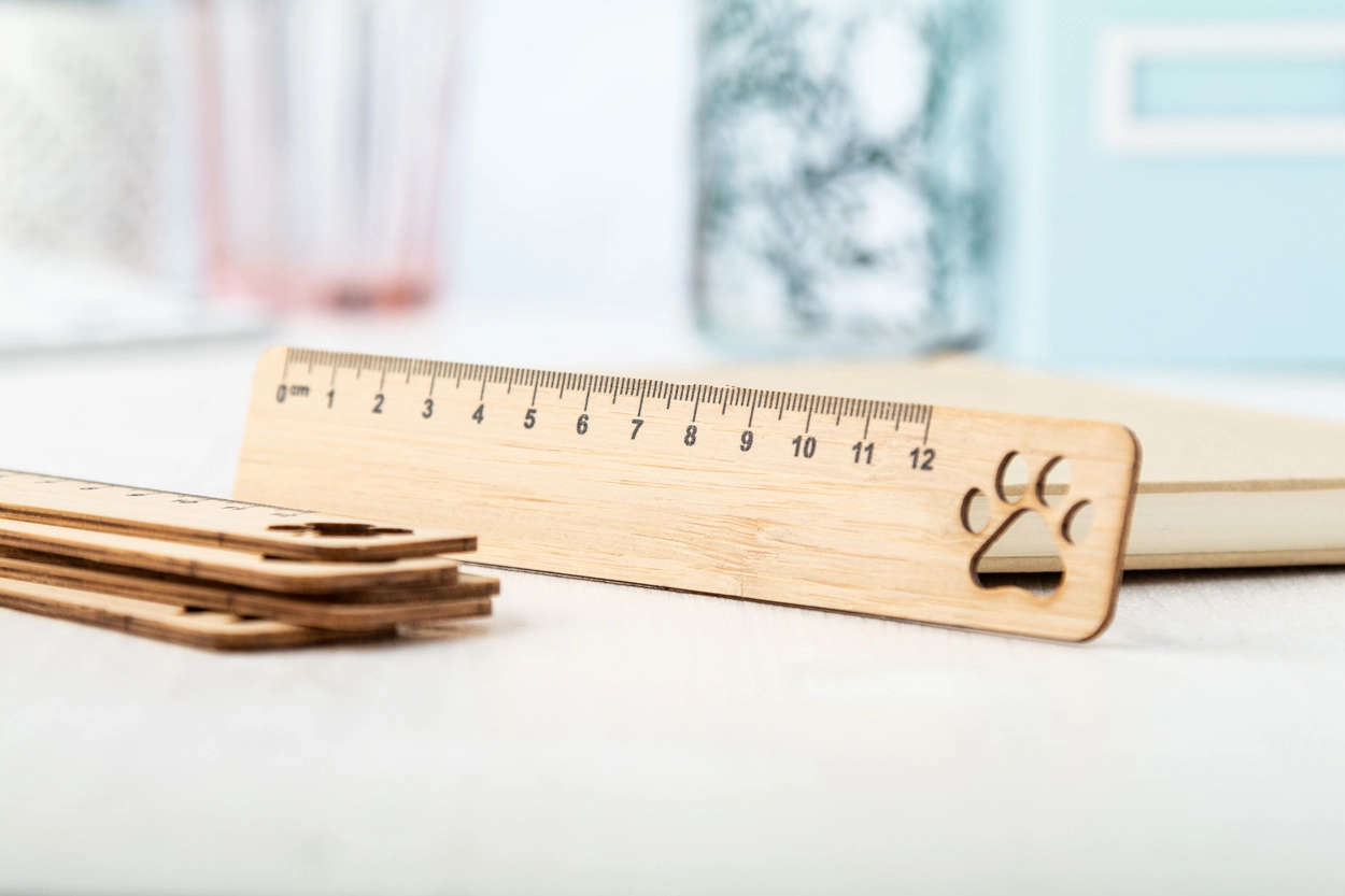 Immagine Rooler righello in bambù, zampa