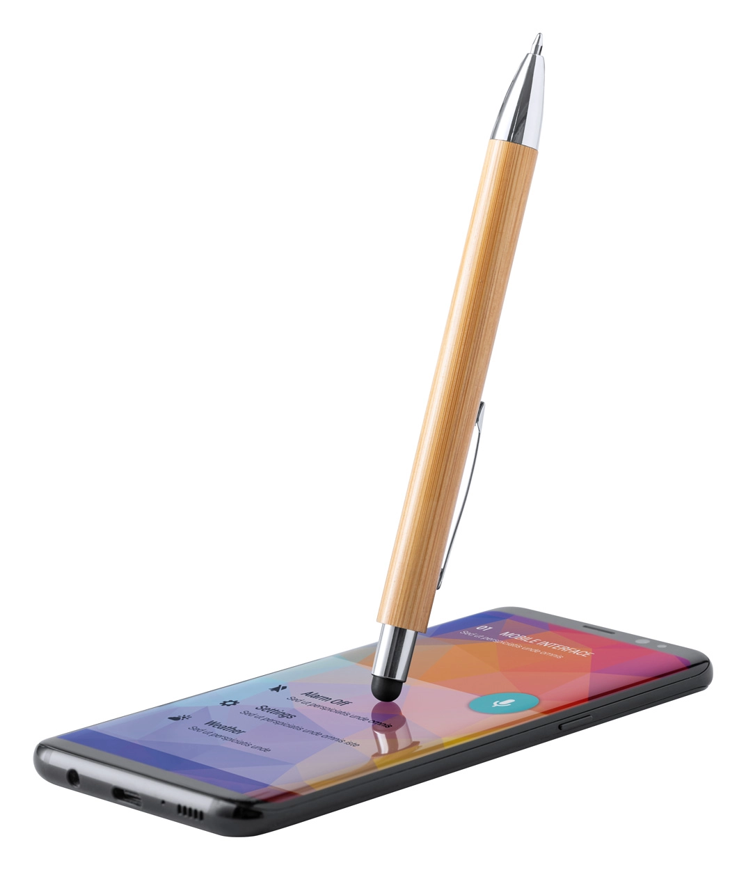 Immagine Kaizu penna a sfera capacitiva in bambù