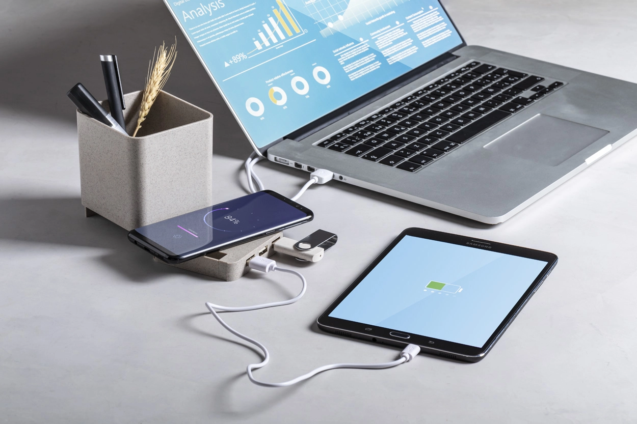 Immagine Ampdesk portapenne multifunzione