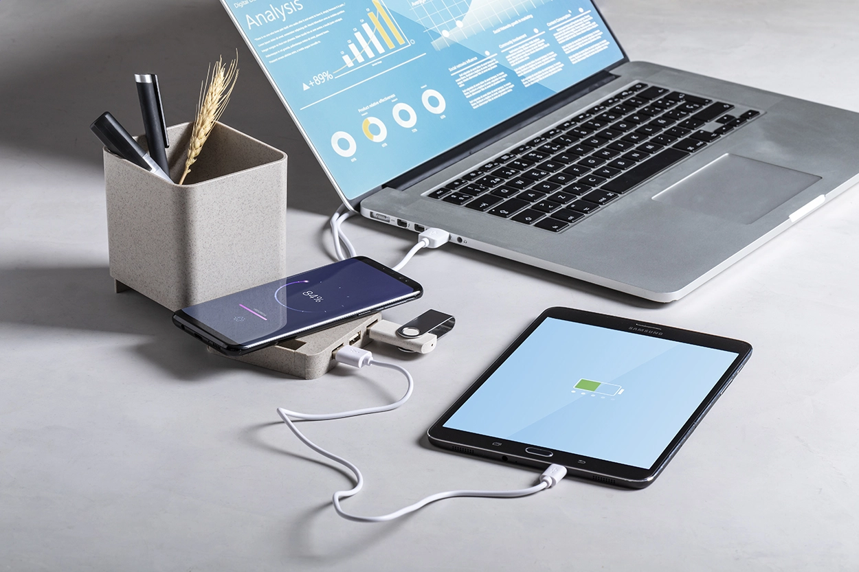 Immagine Ampdesk portapenne multifunzione