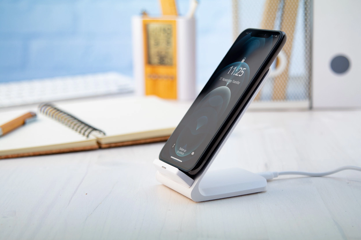 Immagine Hovox supporto per cellulare con caricatore wireless