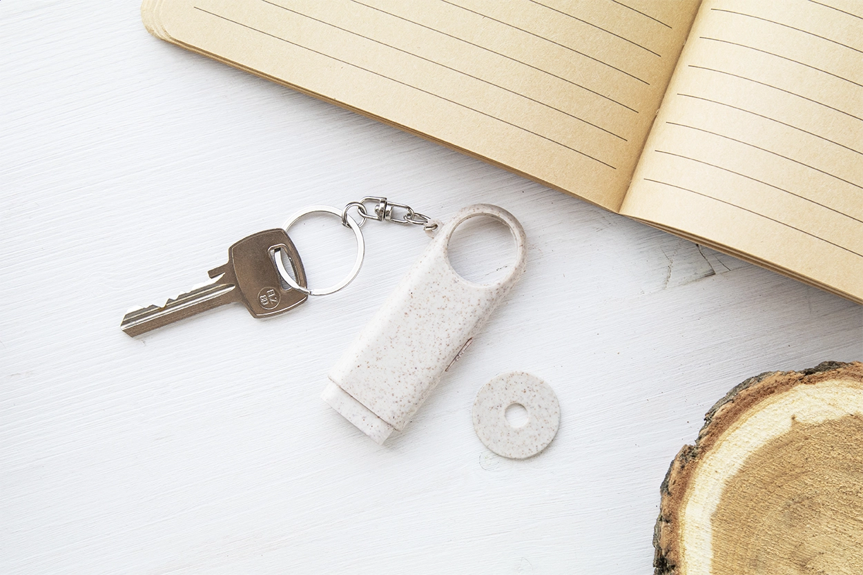 Immagine Bopor portachiavi con gettone