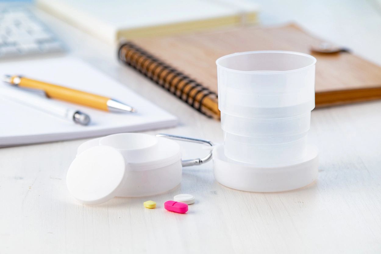 Immagine Medicup bicchiere pieghevole