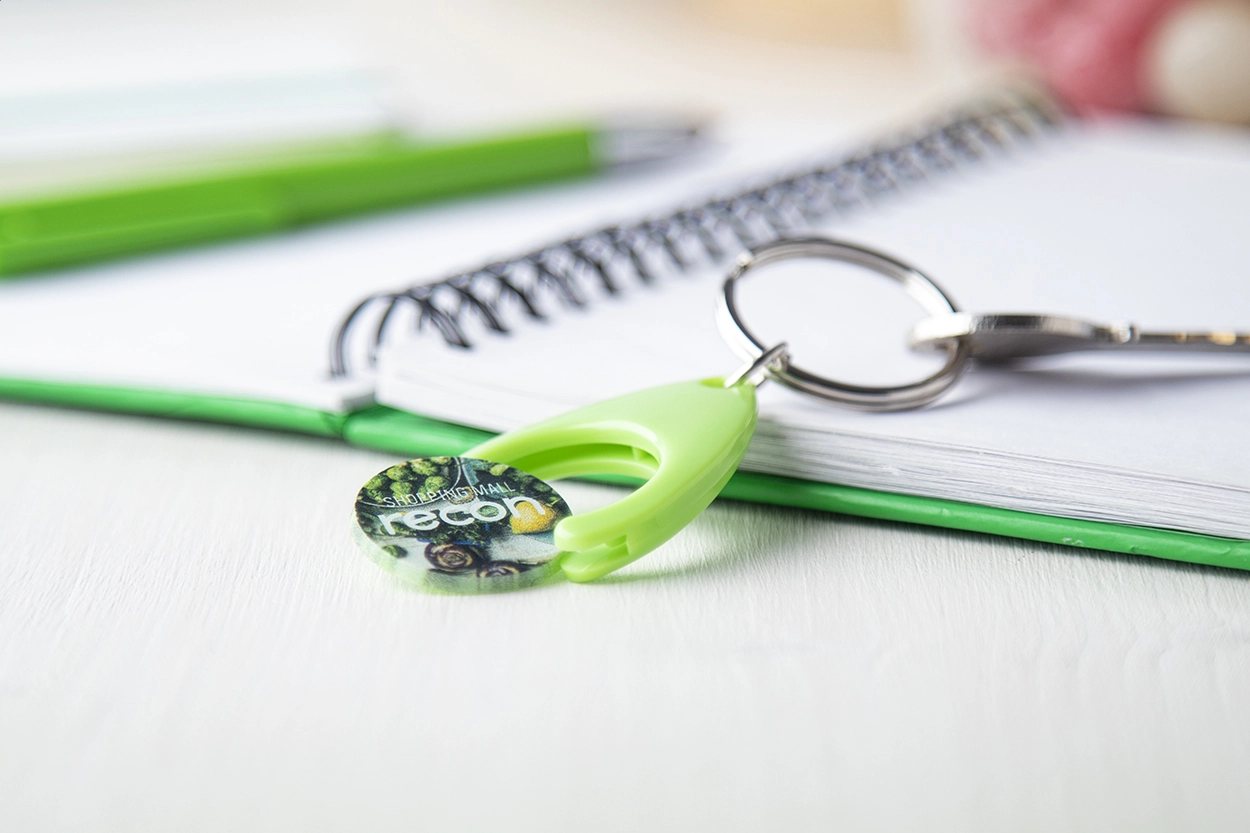 Immagine Nelly portachiavi con gettone