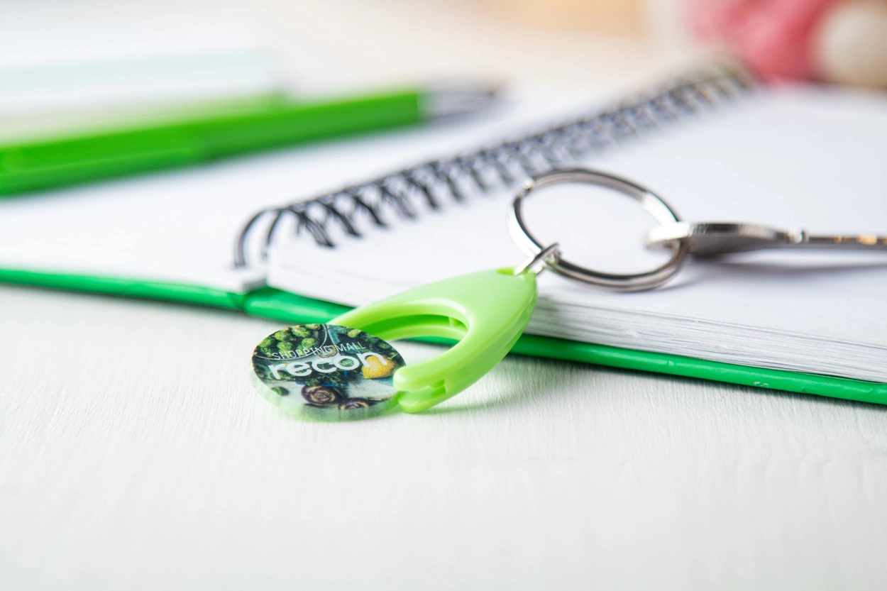 Immagine Nelly portachiavi con gettone