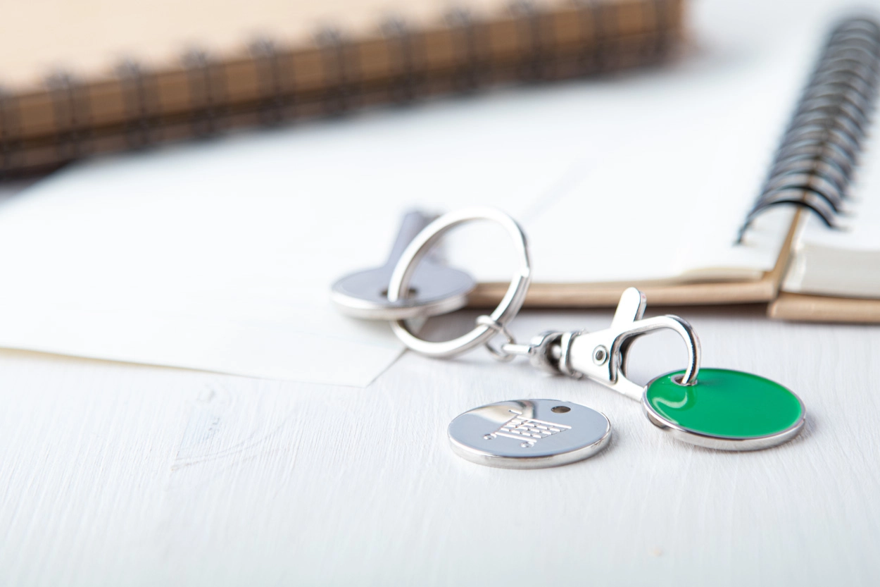 Immagine Eurocoin portachiavi con gettone