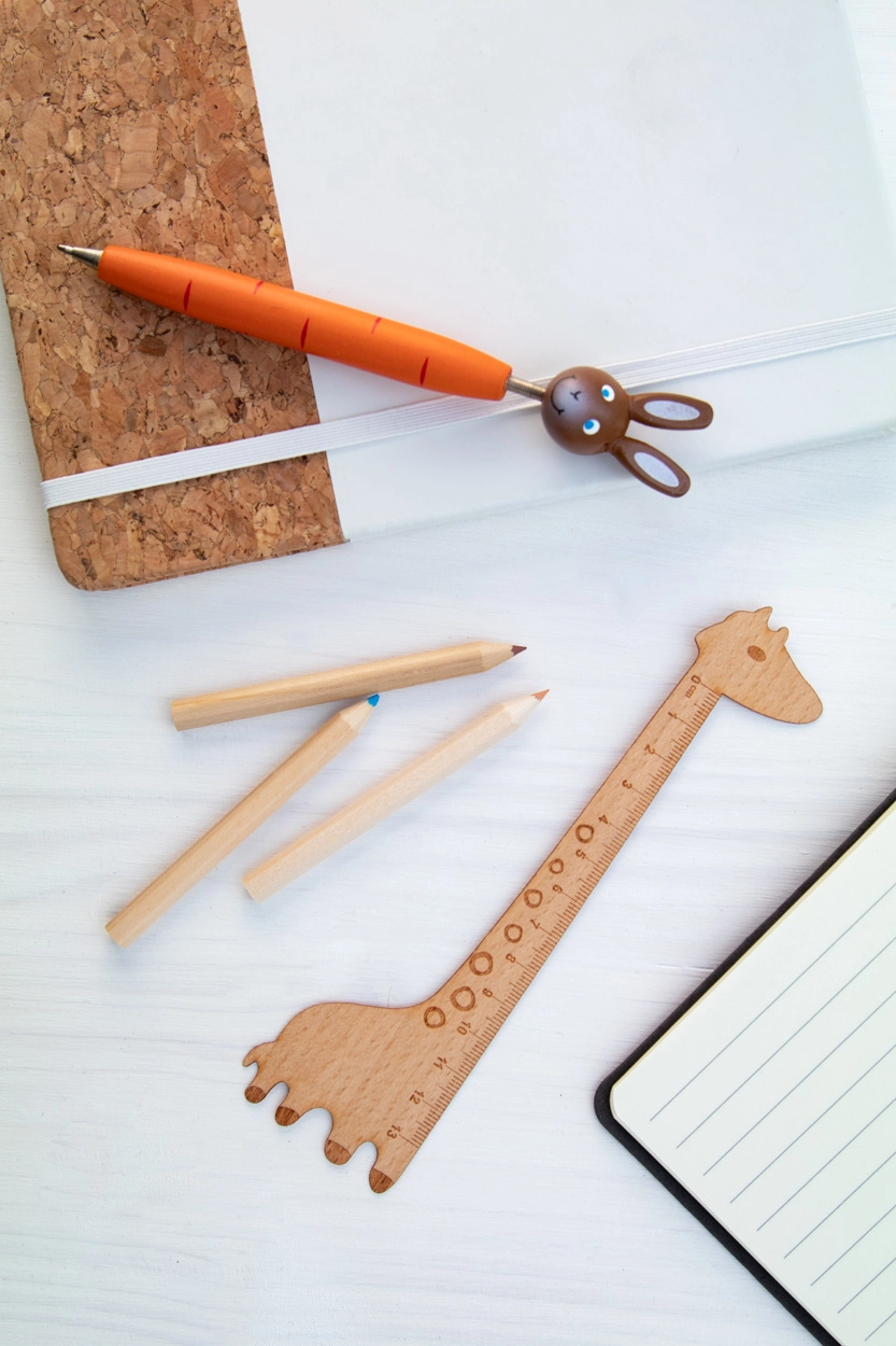 Immagine Looney righello in legno