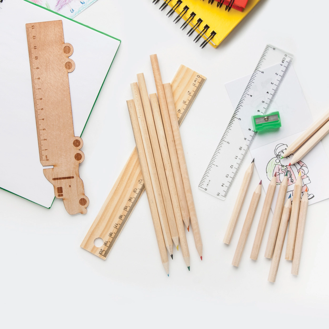 Immagine Looney righello in legno