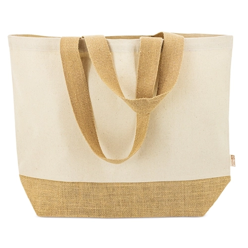 Immagine BORSA DI COTONE E JUTA 