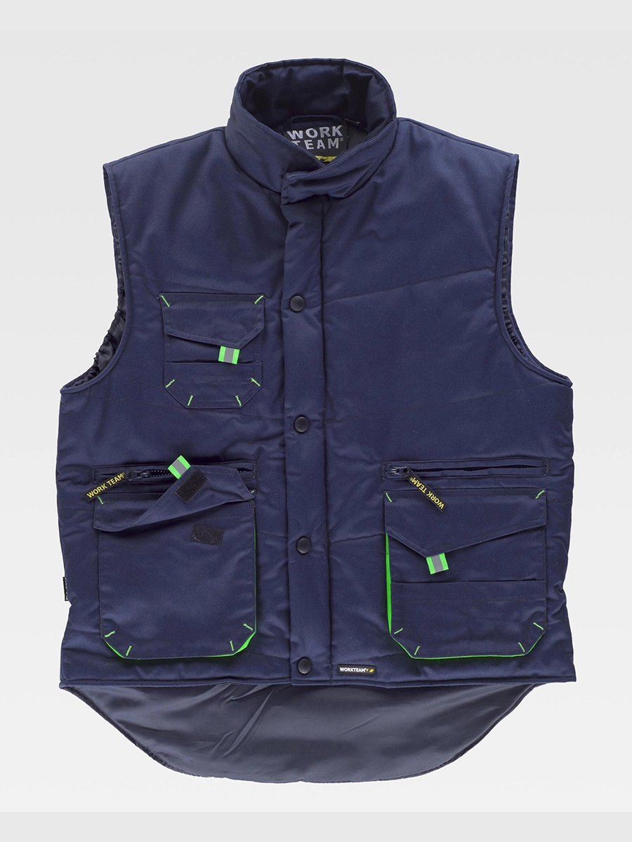 Immagine GILET MULTITASCHE IMBOTTITO