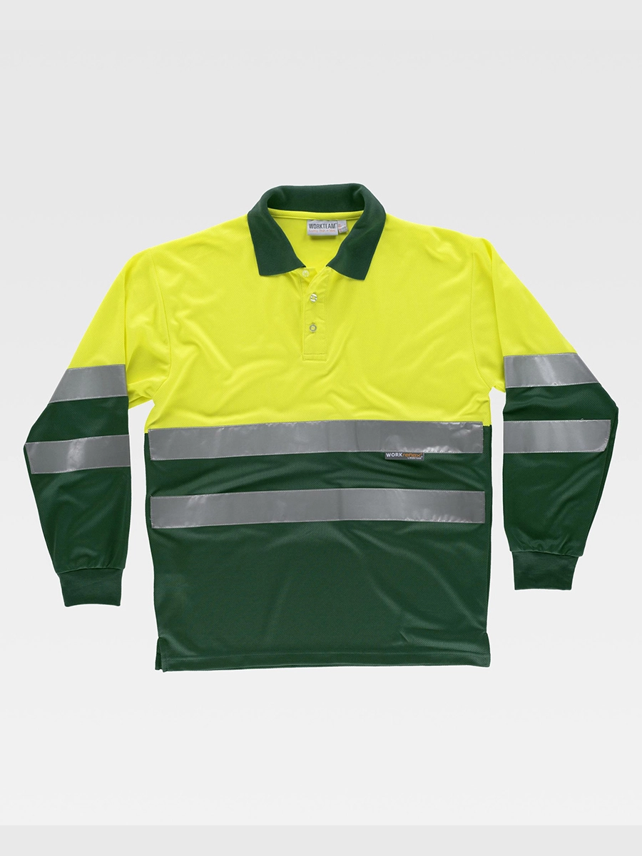 Immagine POLO MANICA LUNGA ALTA VISIBILITA CLASSE 1