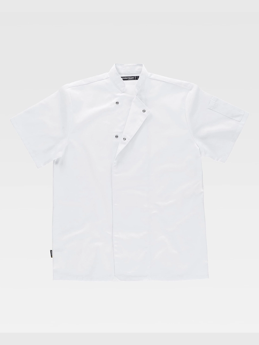 Immagine GIACCA CUOCO UNISEX MANICA CORTA LAVAGGIO 65°