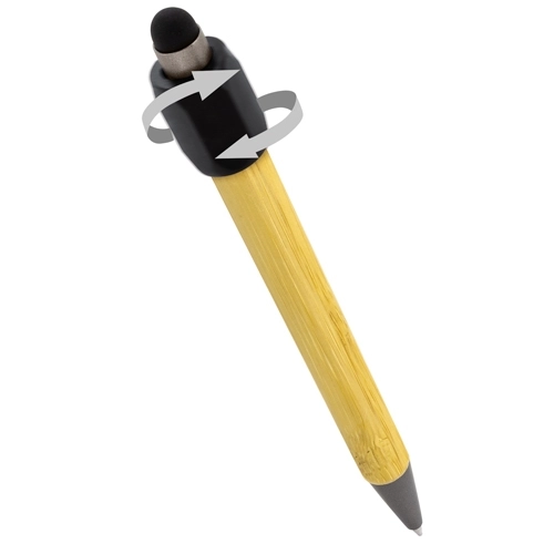 Immagine PENNA ANTISTRESS GIREVOLE DI BAMBÙ 