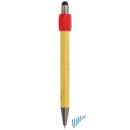 Immagine PENNA ANTISTRESS GIREVOLE DI BAMBÙ 