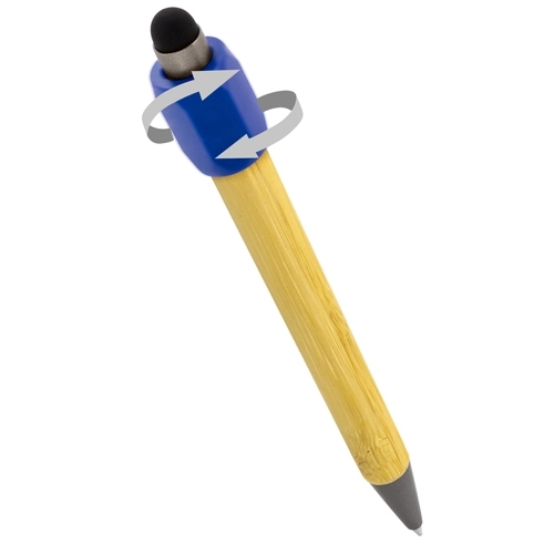 Immagine PENNA ANTISTRESS GIREVOLE DI BAMBÙ 