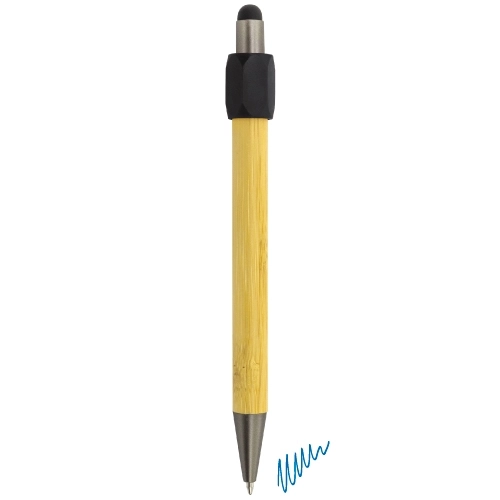 Immagine PENNA ANTISTRESS GIREVOLE DI BAMBÙ 