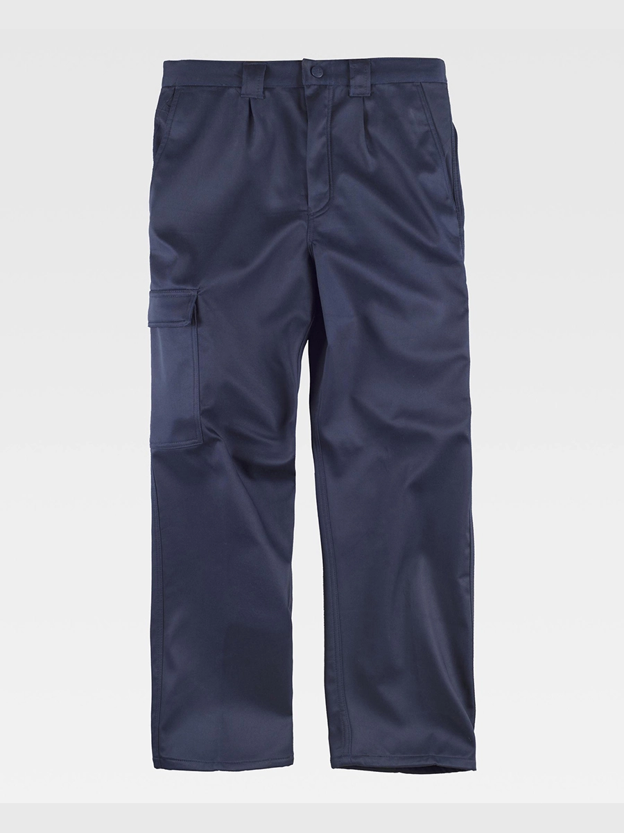 Immagine PANTALONE DA LAVORO MULTITASCHE CON FODERA IN PILE