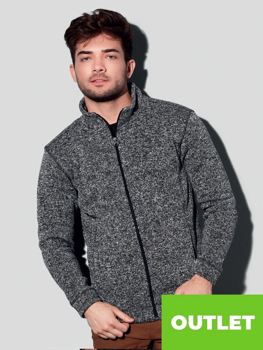 Immagine PILE UOMO ZIP INTERA KNIT