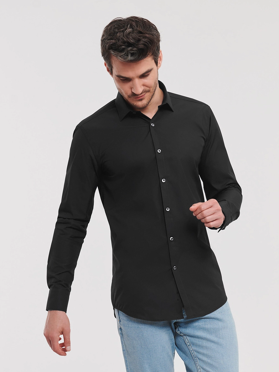 Immagine CAMICIA UOMO MANICA LUNGA STRETCH