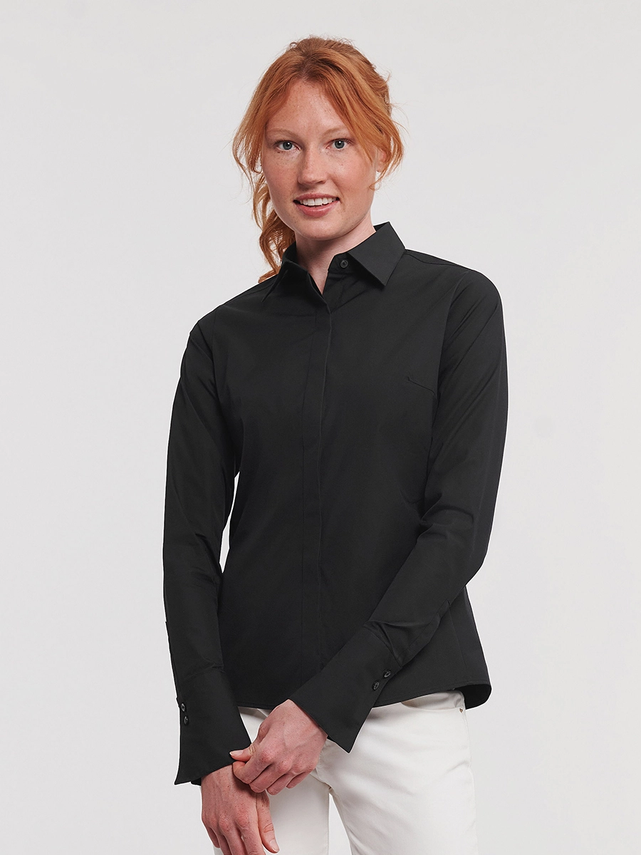 Immagine CAMICIA DONNA MANICA LUNGA STRETCH