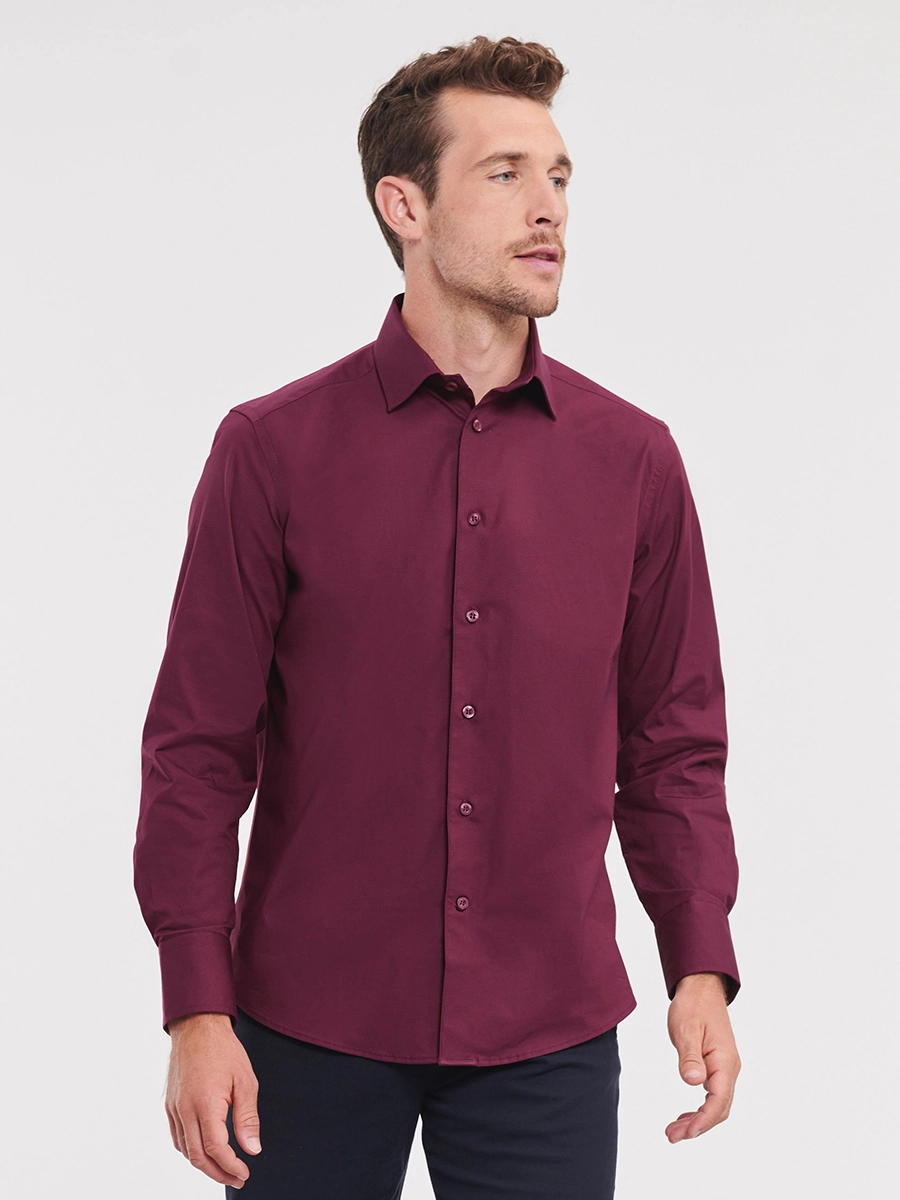 Immagine CAMICIA UOMO MANICA LUNGA STRETCH