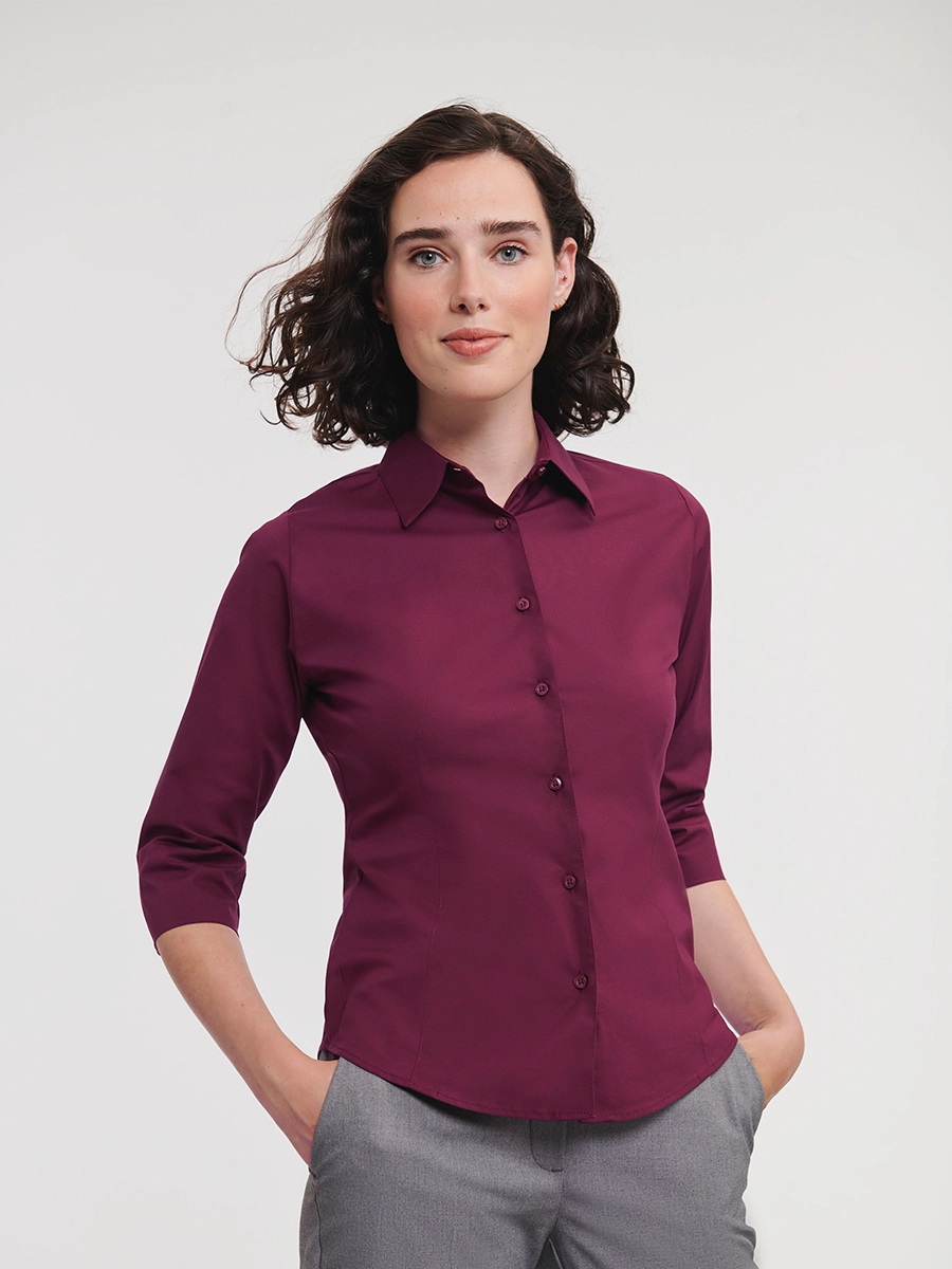 Immagine CAMICIA DONNA MANICA 3/4 STRETCH