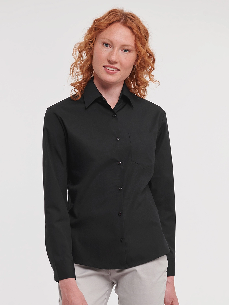 Immagine CAMICIA DONNA MANICA LUNGA POPELINE