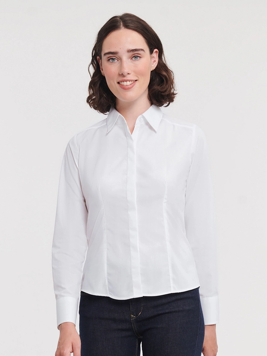 Immagine CAMICIA DONNA MANICA LUNGA POPELINE