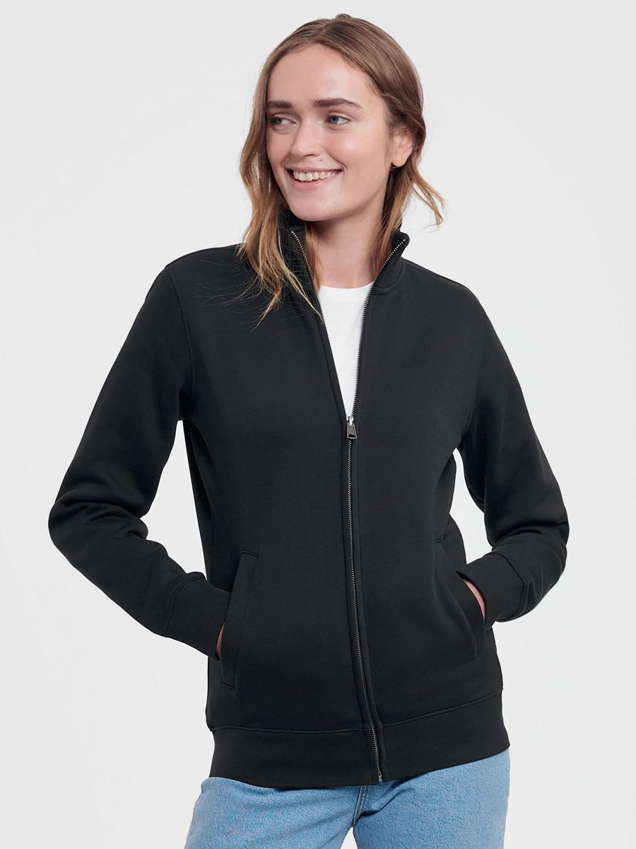 Immagine FELPA DONNA ZIP INTERA AUTHENTIC