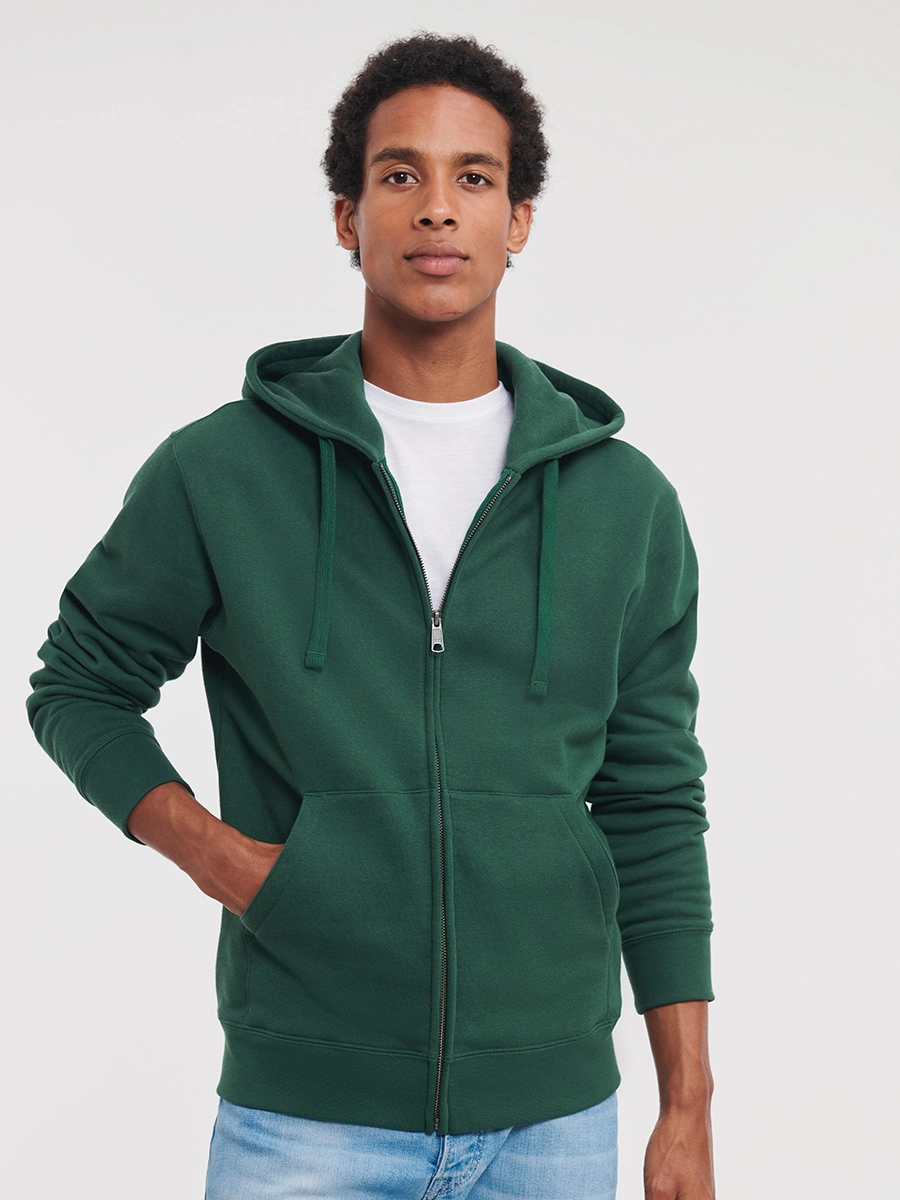 Immagine FELPA UOMO CAPPUCCIO E ZIP AUTHENTIC