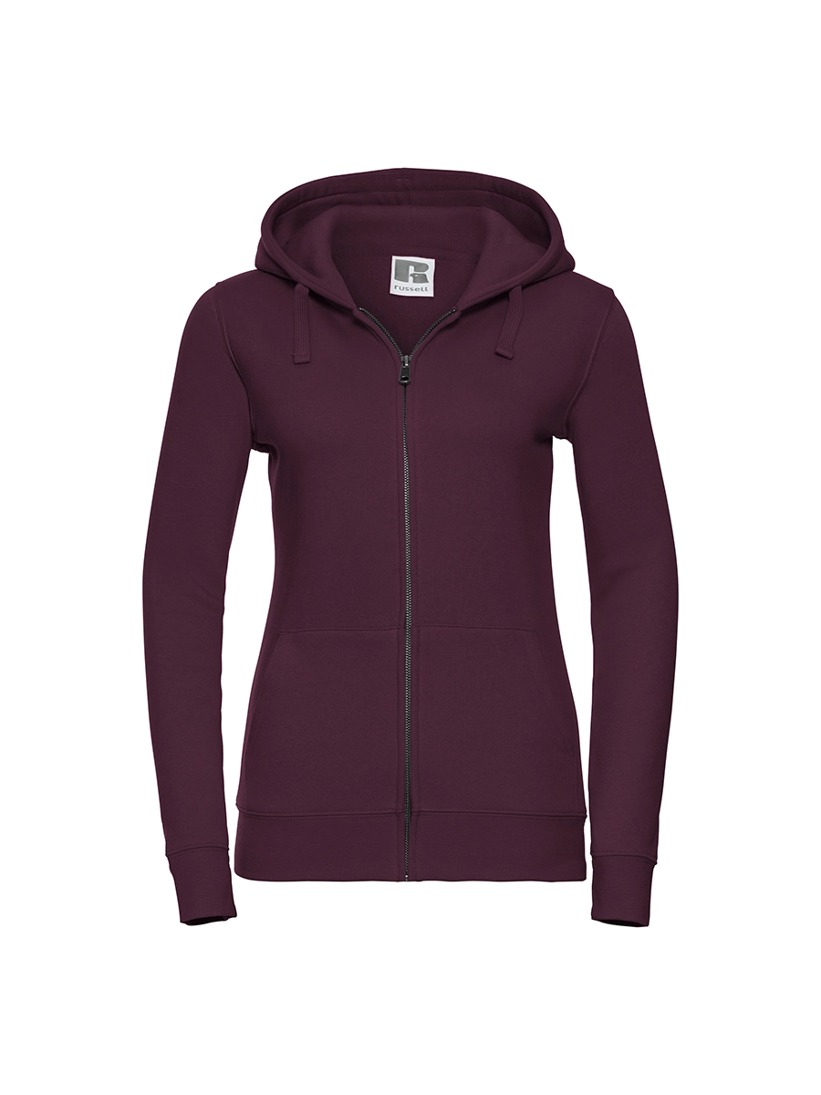 Immagine FELPA DONNA CAPPUCCIO E ZIP AUTHENTIC