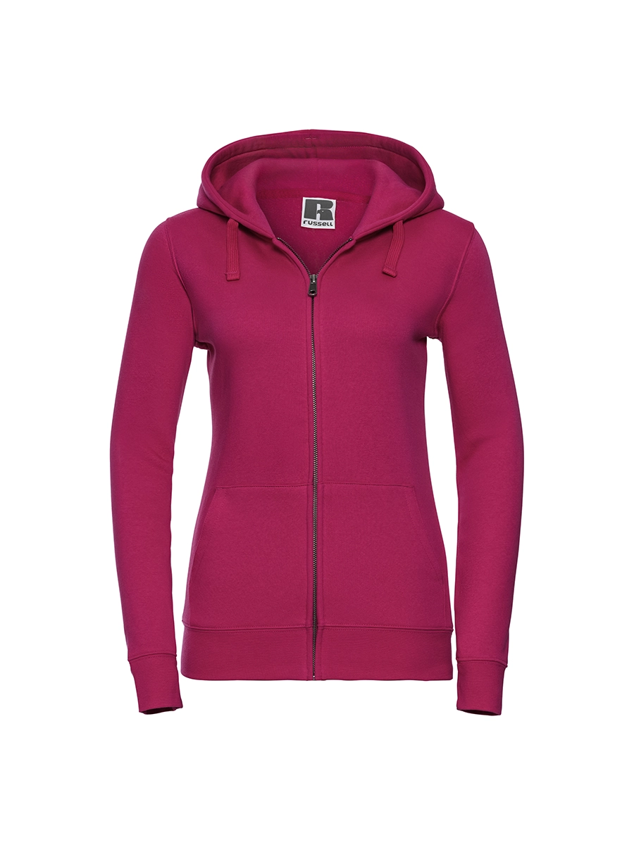 Immagine FELPA DONNA CAPPUCCIO E ZIP AUTHENTIC