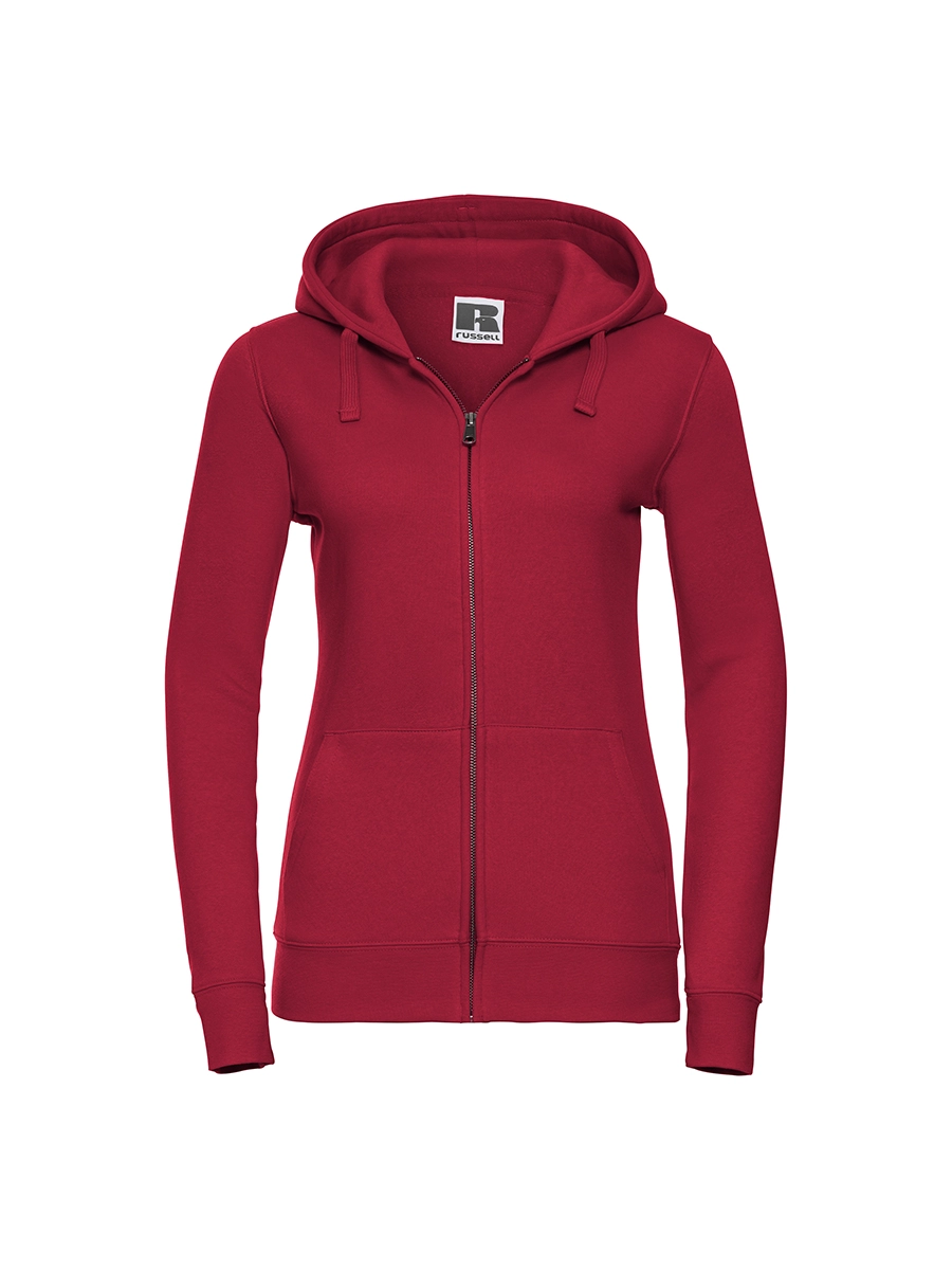 Immagine FELPA DONNA CAPPUCCIO E ZIP AUTHENTIC