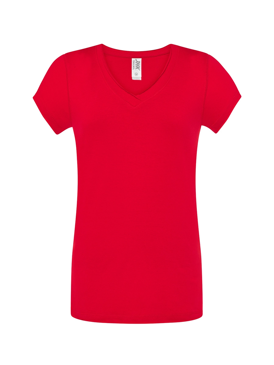 Immagine T-SHIRT DONNA MANICA CORTA COLLO A V URBAN SICILIA