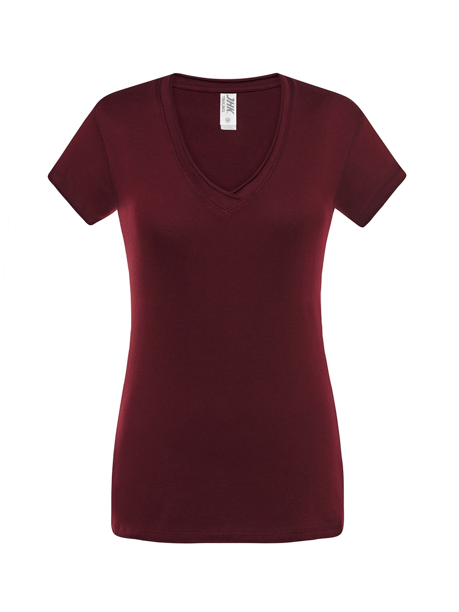 Immagine T-SHIRT DONNA MANICA CORTA COLLO A V URBAN SICILIA