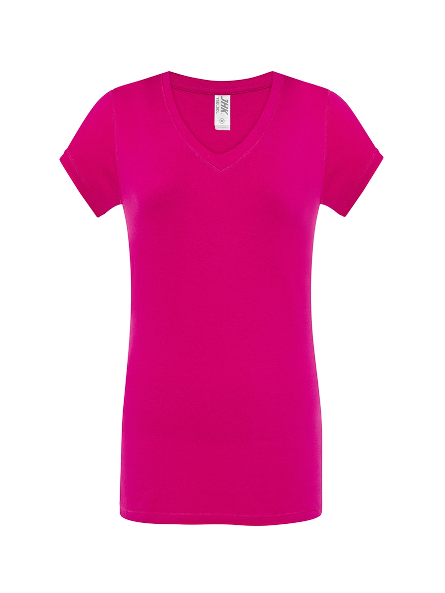 Immagine T-SHIRT DONNA MANICA CORTA COLLO A V URBAN SICILIA