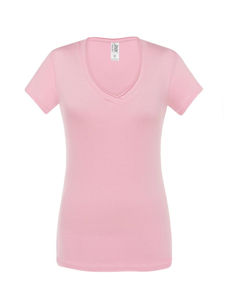 Immagine T-SHIRT DONNA MANICA CORTA COLLO A V URBAN SICILIA