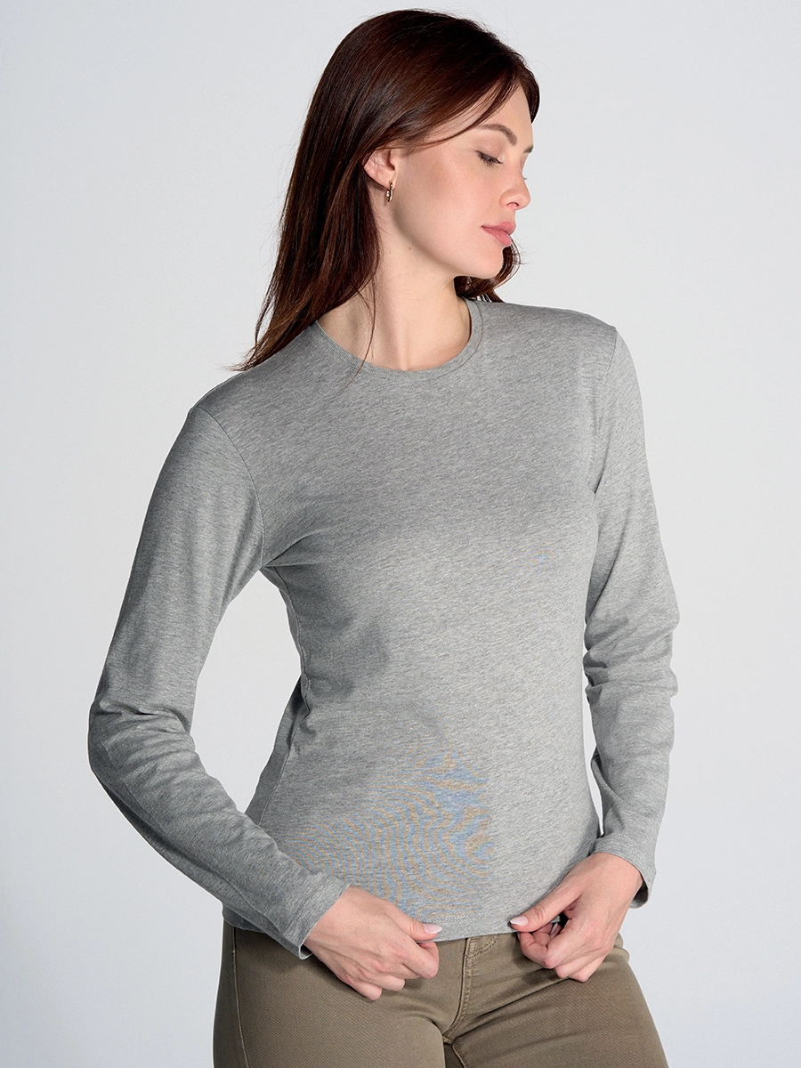 Immagine T-SHIRT DONNA MANICA LUNGA REGULAR