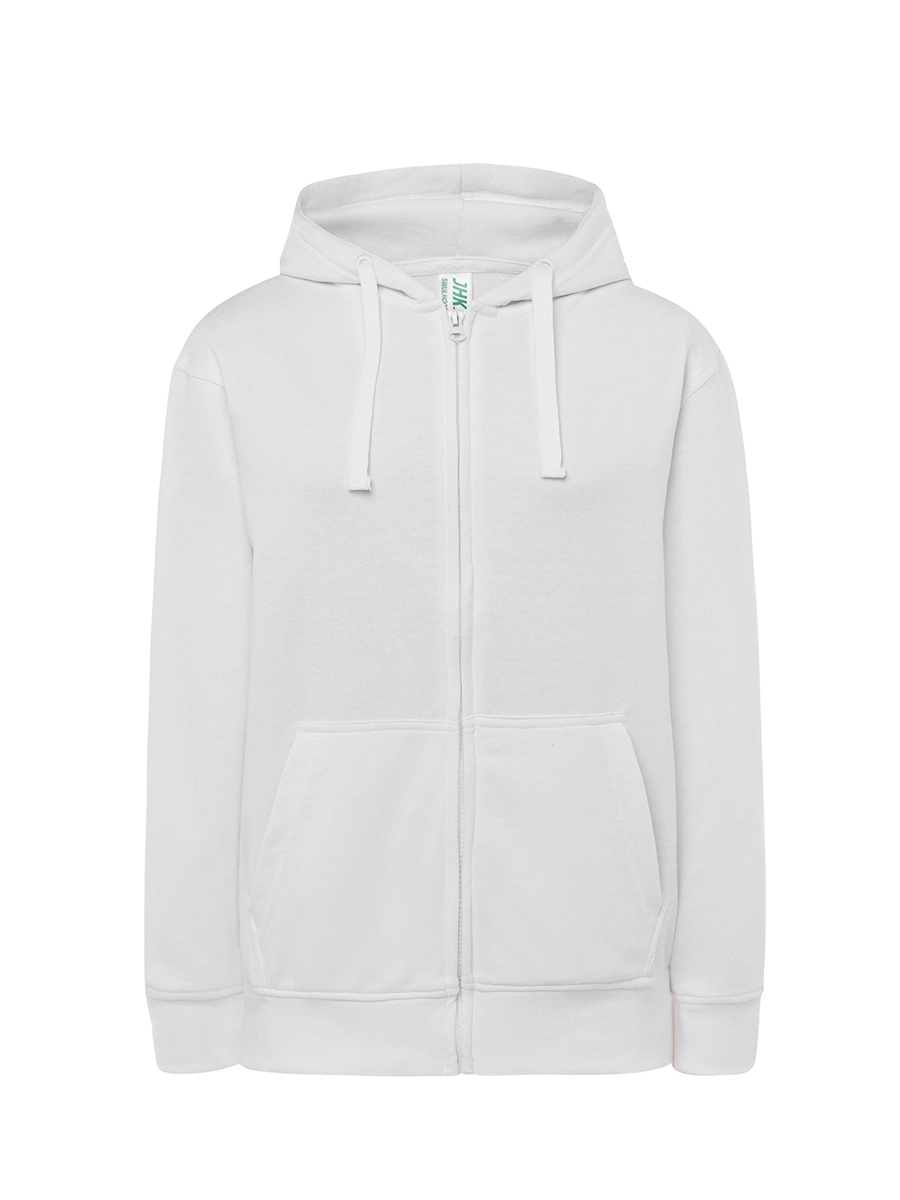 Immagine FELPA DONNA CAPPUCCIO E ZIP LEGGERA FRENCH TERRY