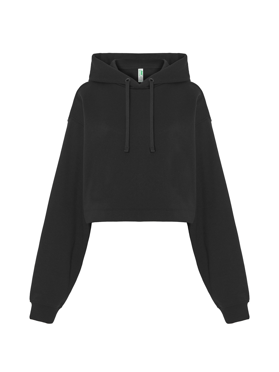 Immagine FELPA DONNA CAPPUCCIO REGULAR CROPPED