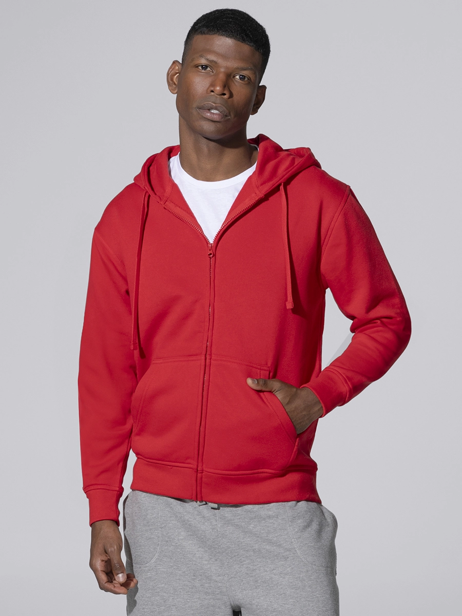 Immagine FELPA UNISEX CAPPUCCIO E ZIP PREMIUM