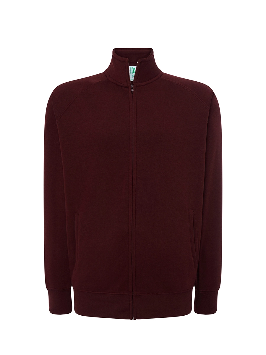 Immagine FELPA UNISEX ZIP INTERA PREMIUM