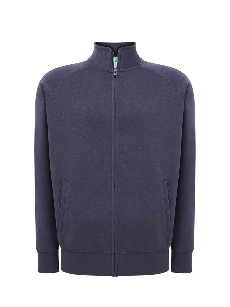 Immagine FELPA UNISEX ZIP INTERA PREMIUM