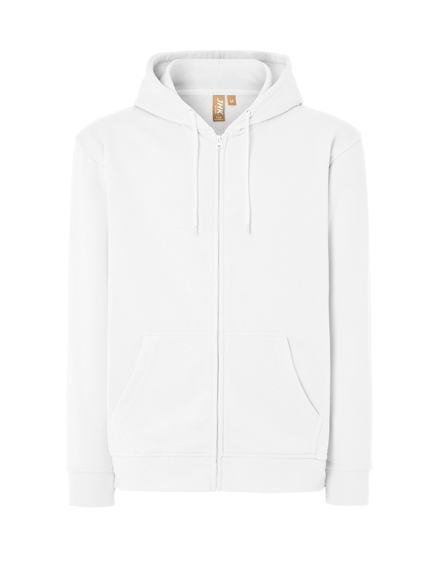 Immagine FELPA UNISEX CAPPUCCIO E ZIP ORGANIC FUJI