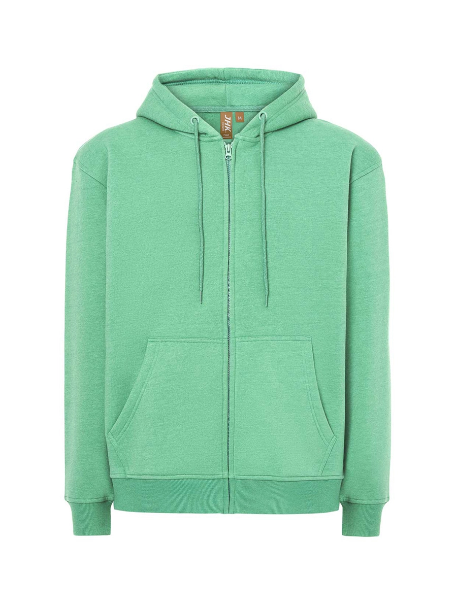 Immagine FELPA UNISEX CAPPUCCIO E ZIP ORGANIC FUJI