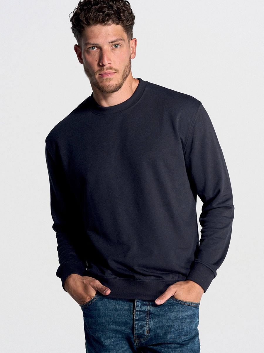 Immagine FELPA UOMO GIROCOLLO LEGGERA FRENCH TERRY