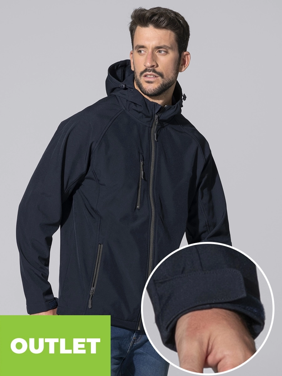 Immagine SOFTSHELL UOMO CON CAPPUCCIO
