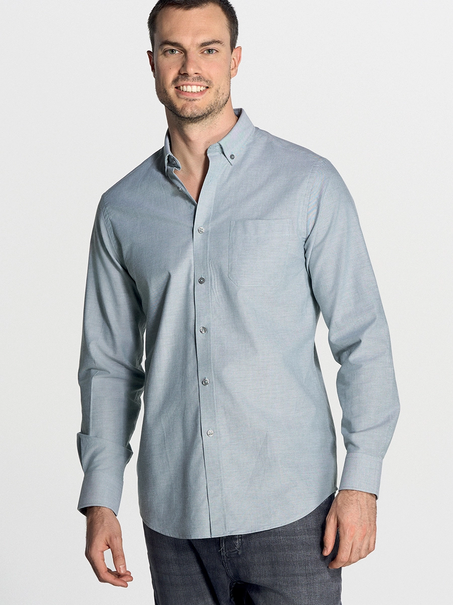 Immagine CAMICIA UOMO MANICA LUNGA OXFORD