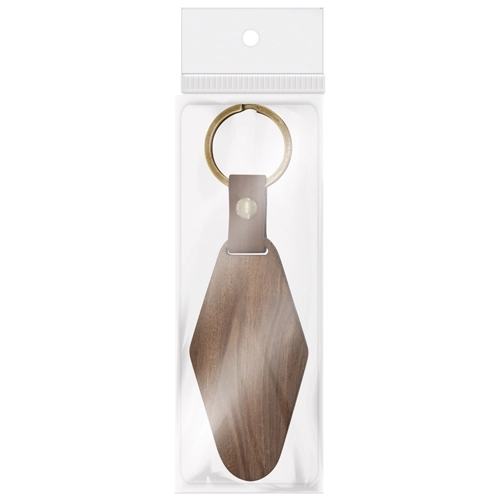 Immagine PORTACHIAVI DI LEGNO ROMBO 